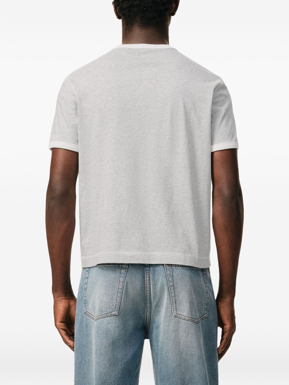 Short-Sleeved Crew Neck T-Shirt