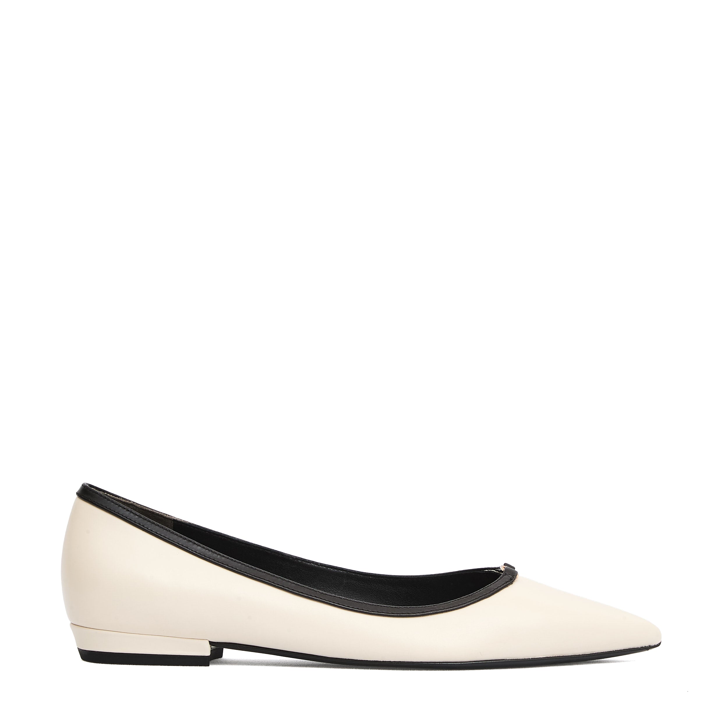 Pointed-Toe Ballerina Flats