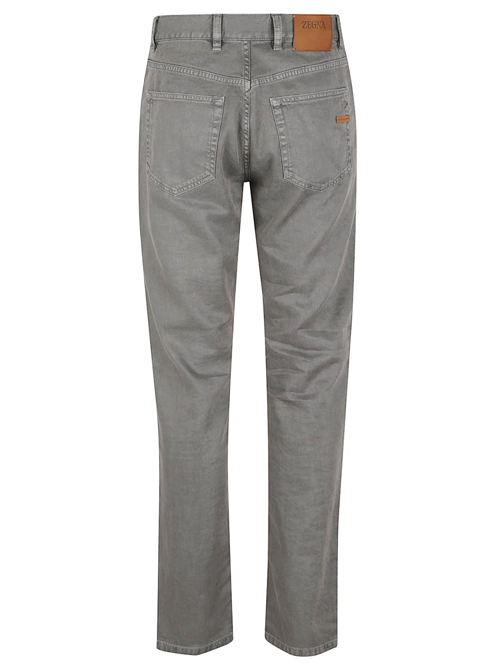 Straight-Leg Jeans with Classic Five-Pocket Design