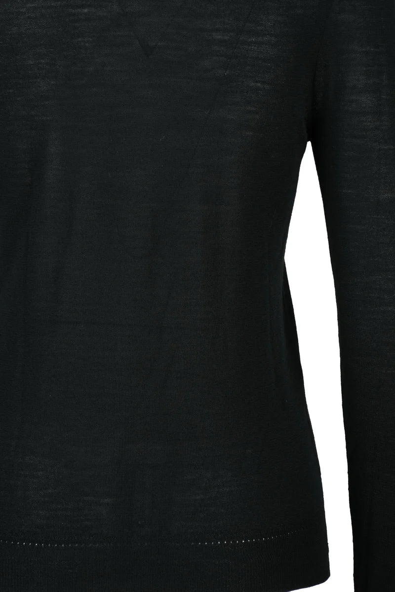 Women's Turtleneck Sweater - Black