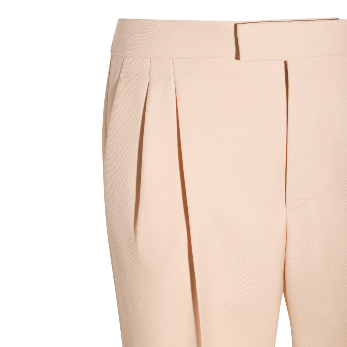 Light Beige Cotton Pants