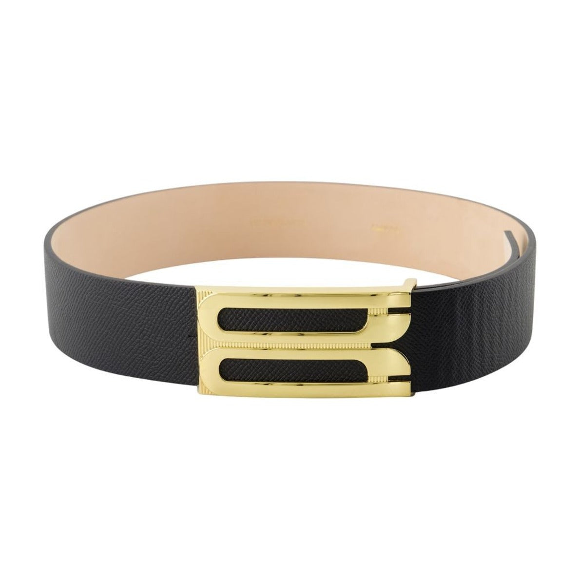 Jumbo Belt - Leather - Black