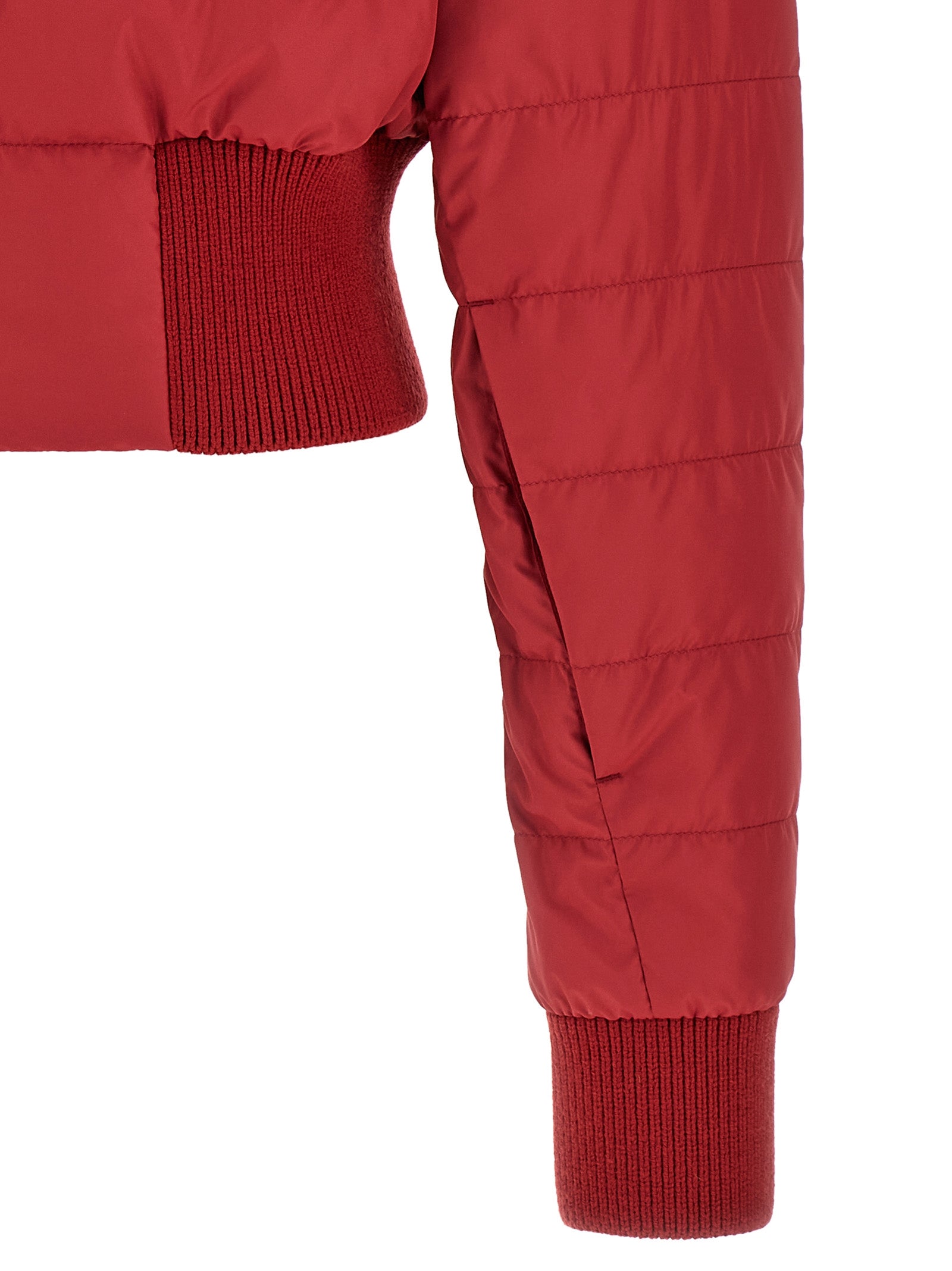 Moncler + 'Cropped' Down Jacket