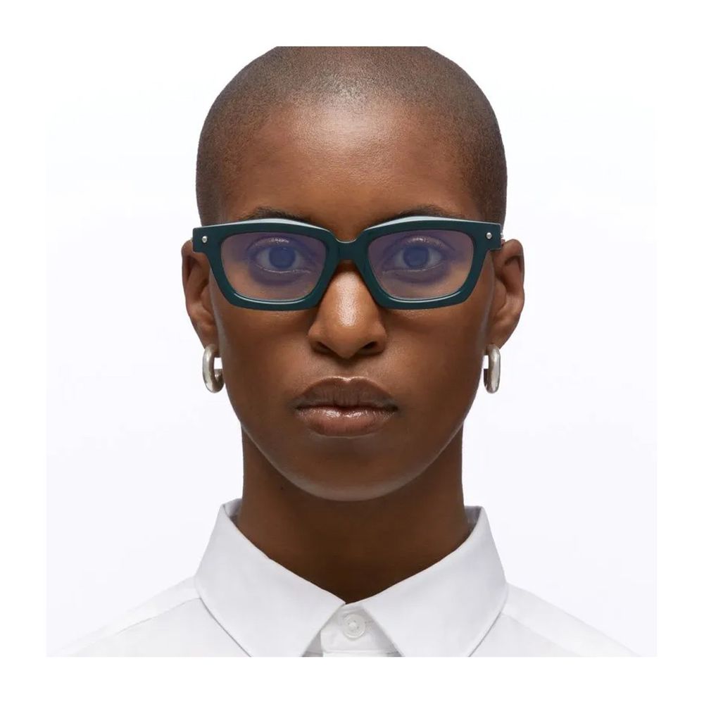 Mask P25 Forest Green Acetate Mask P25 Optical Frame