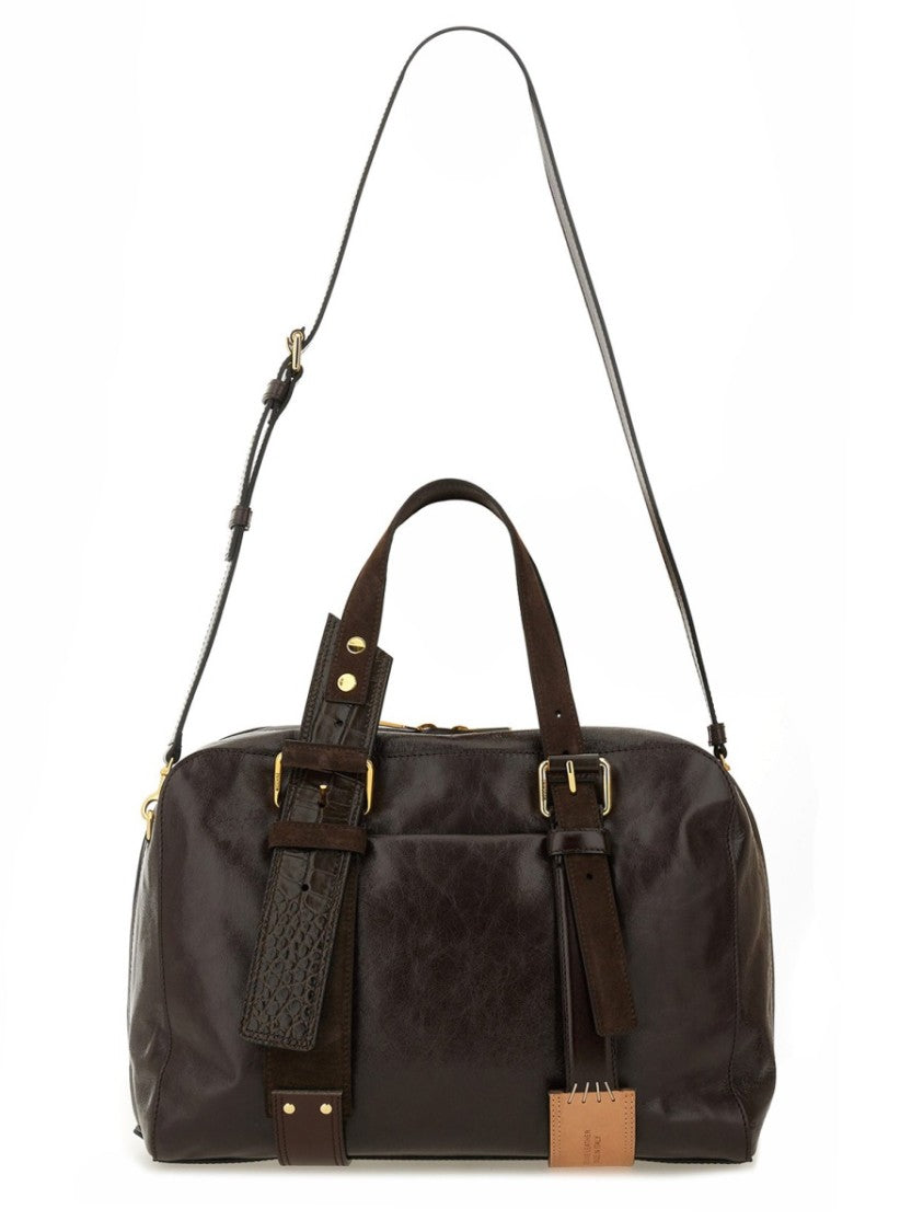 Structured Leather Handbag