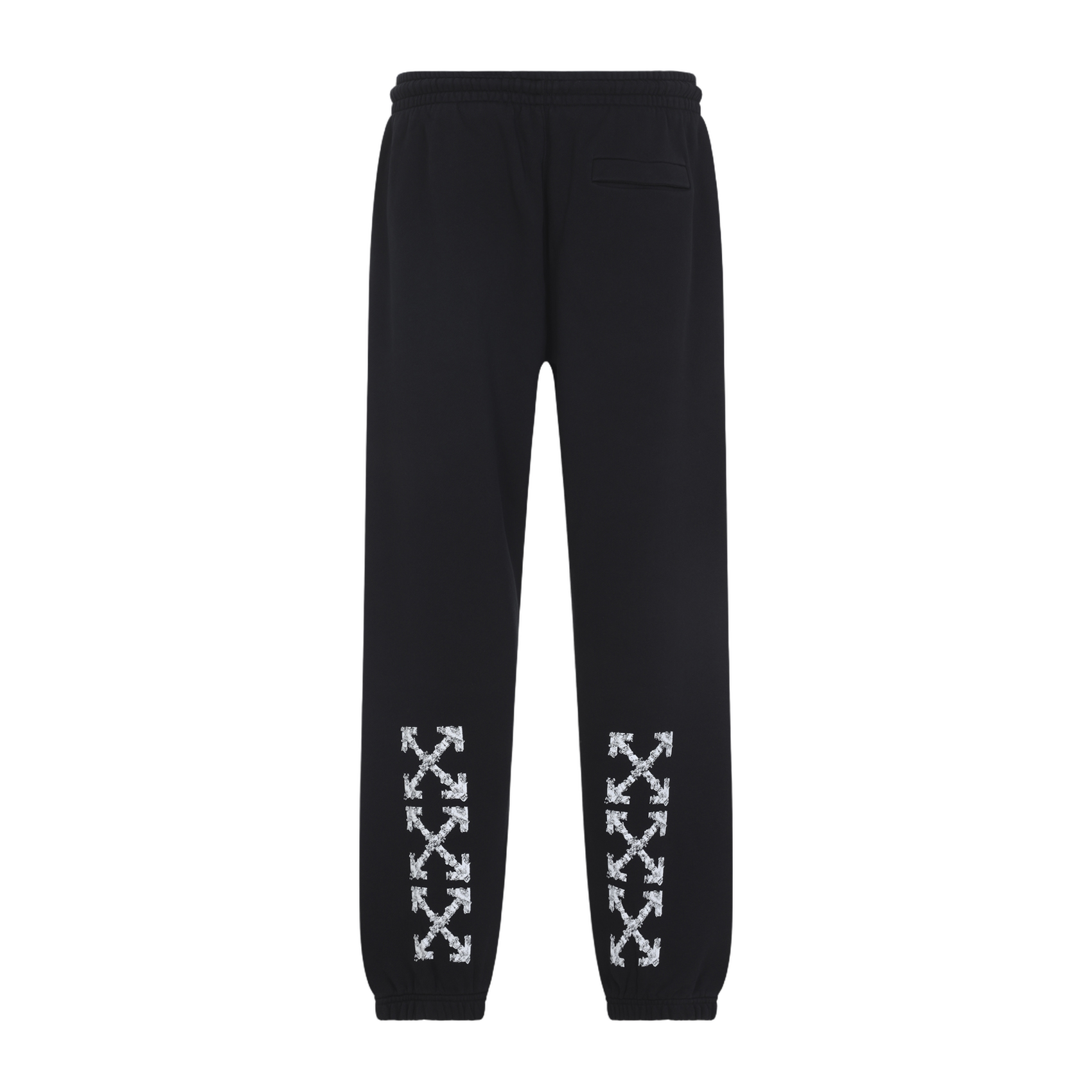 Black Casual Trousers with Elasticated Waistband