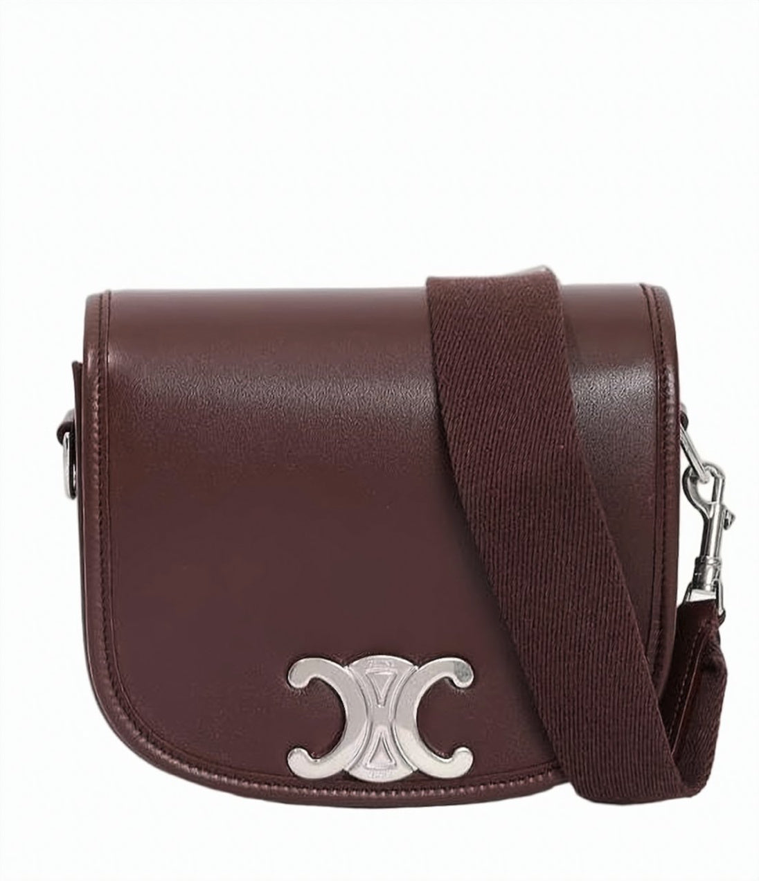 Structured Shoulder Bag In Smooth Calfskin