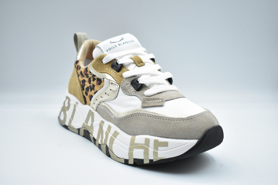 Leo-Print Low-Top Sneakers