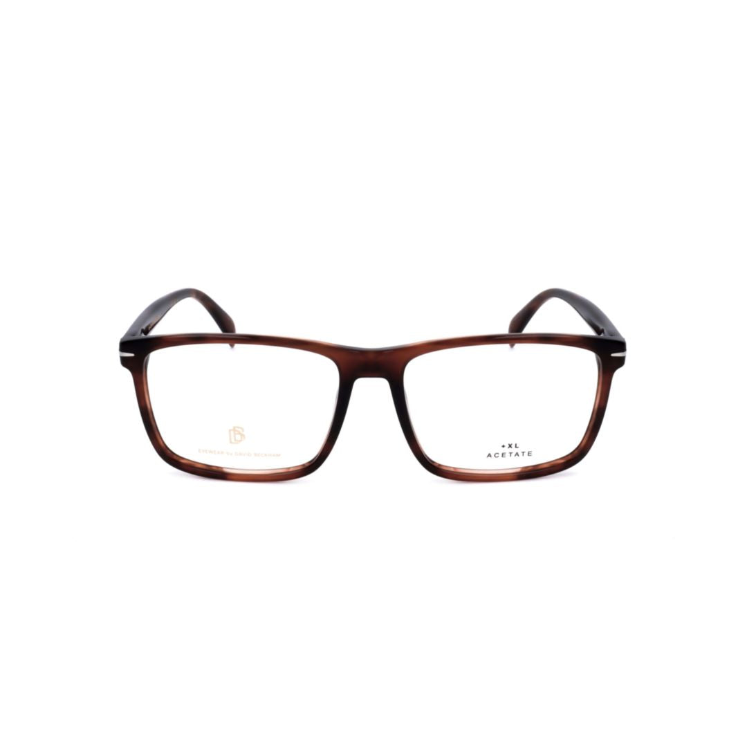 Db 1020 Rectangular Tortoiseshell Acetate Eyeglasses