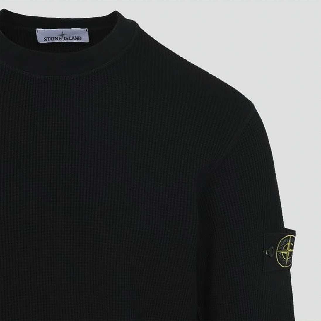 Textured Knit Long-Sleeve T-Shirt