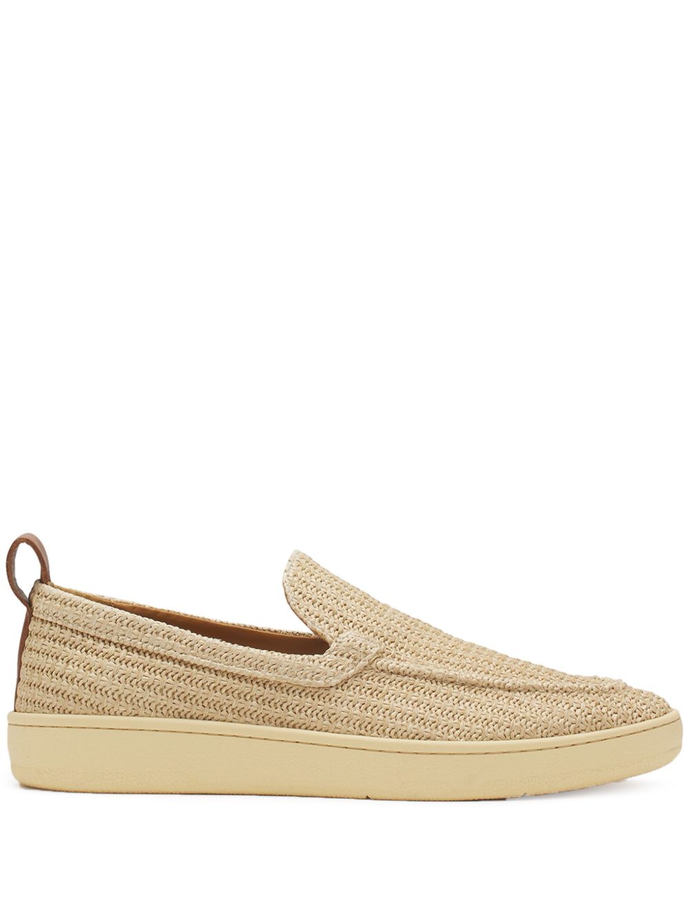 Woven Texture Loafers