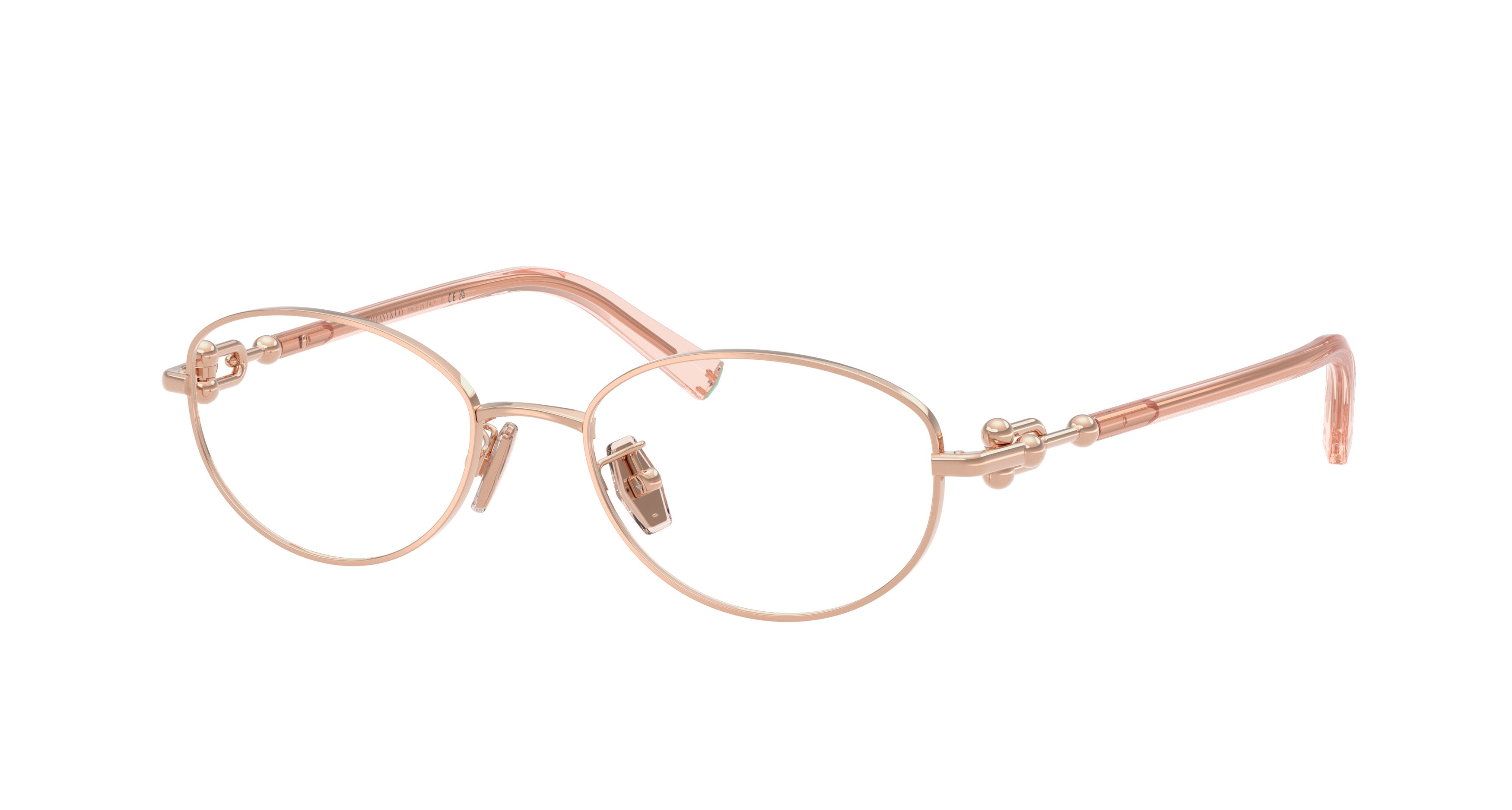 0tf1176d Delicate Round Metal Frame Eyeglasses