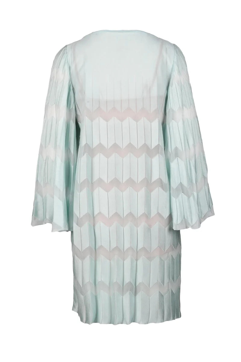 Yayoi Kusama Dress - Aqua Green