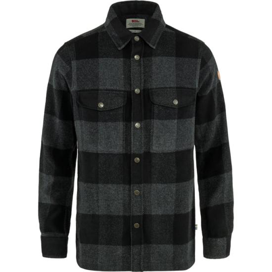 Button-Up Long Sleeve Shirt With Classic Check Pattern