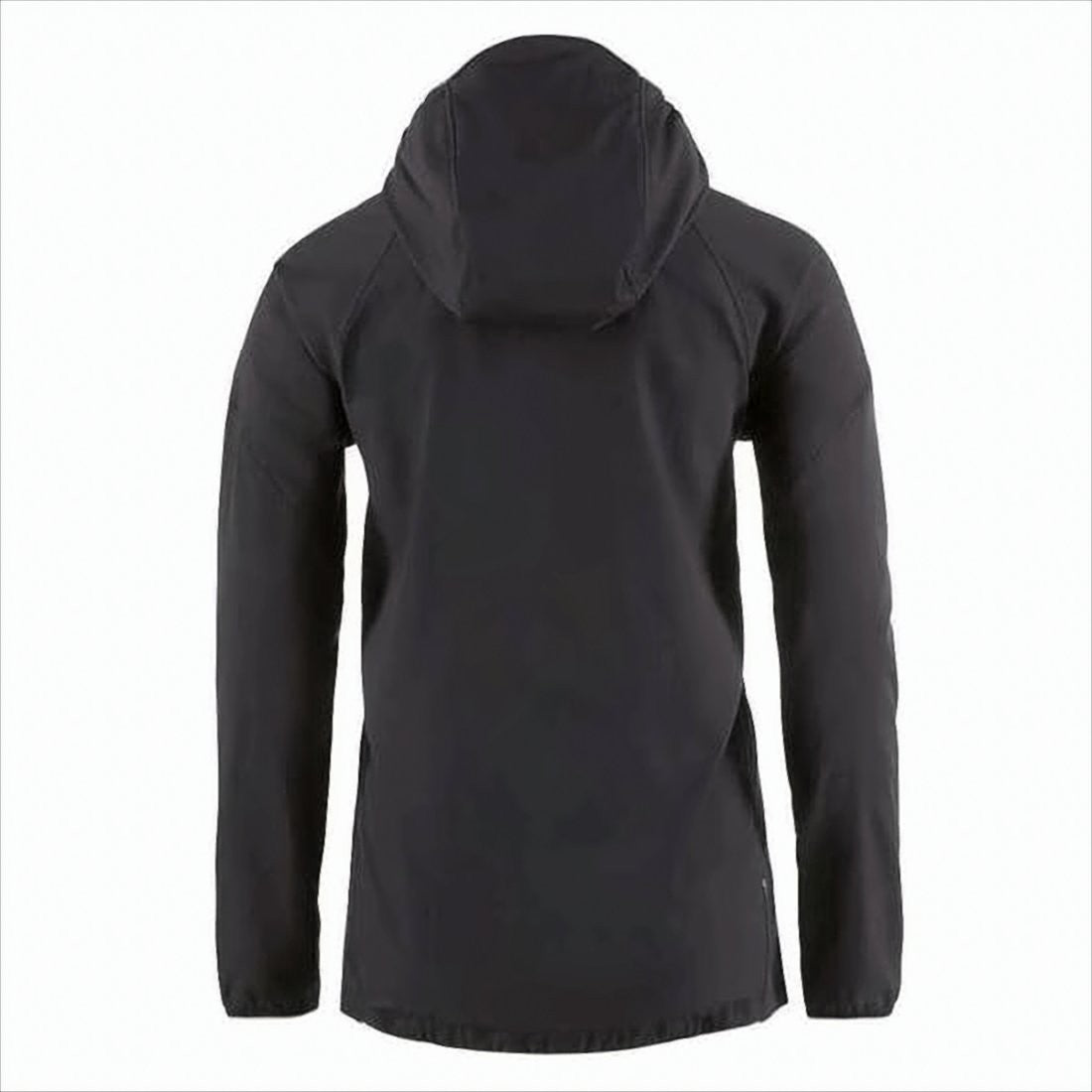 Fitted Black Jacket with High Collar
