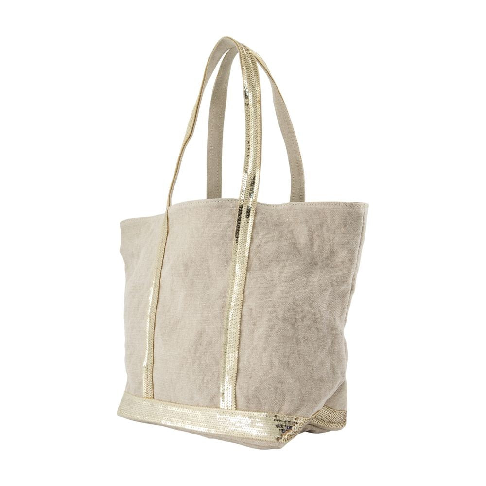 M Zippe Shopper Bag - Linen - Neutral