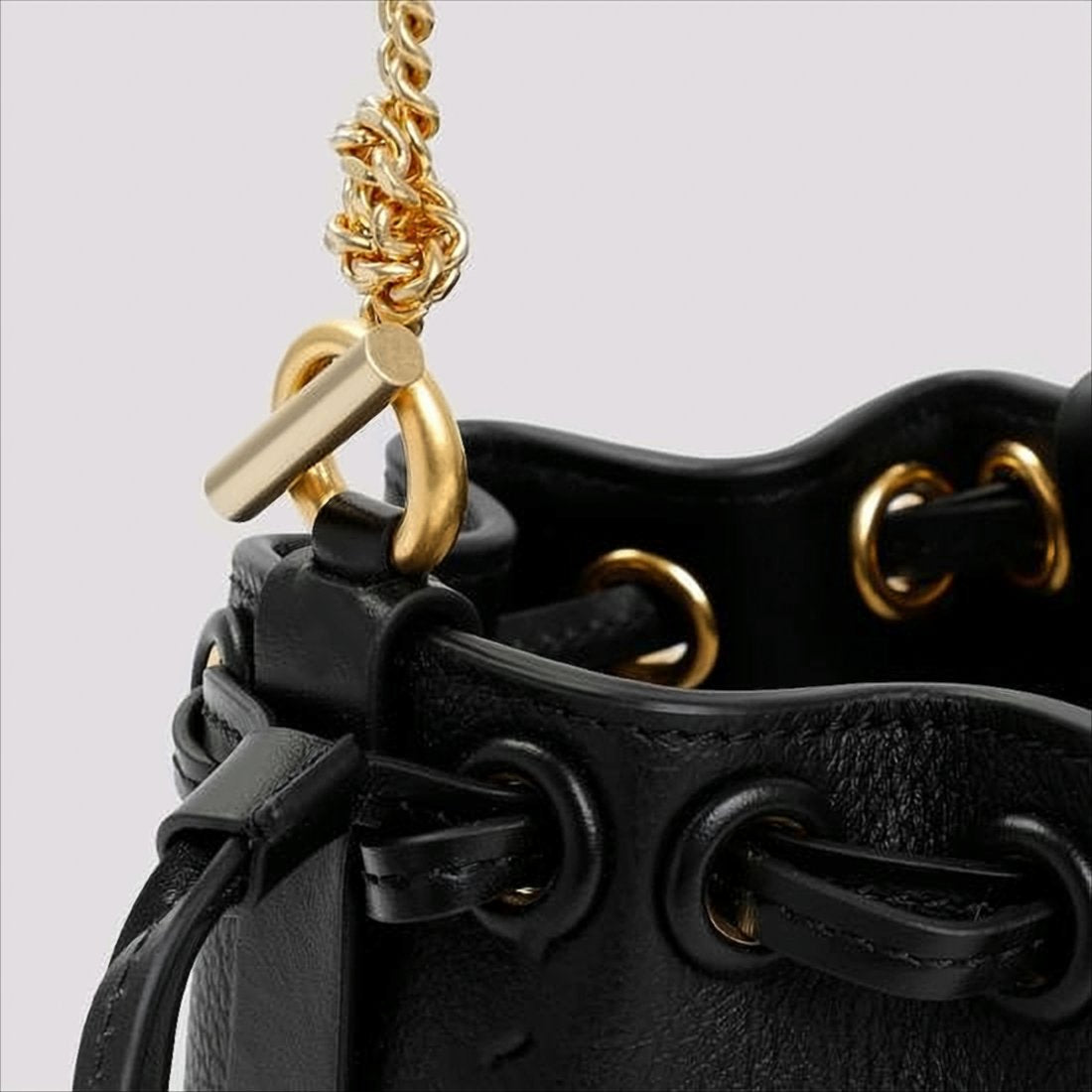 Structured Bucket Crossbody Bag