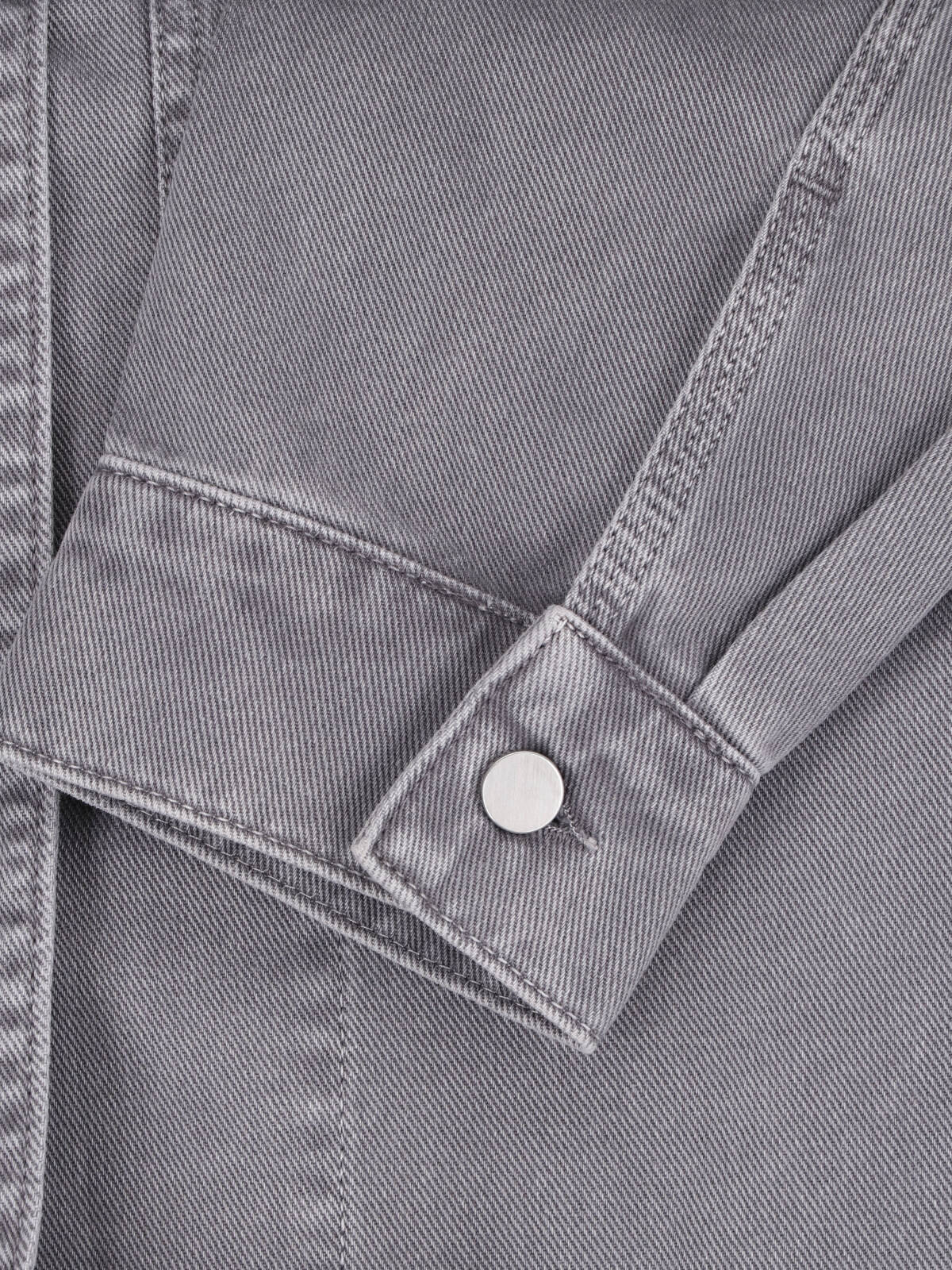 Boxy Relaxed Fit Shirt with Structured Collar