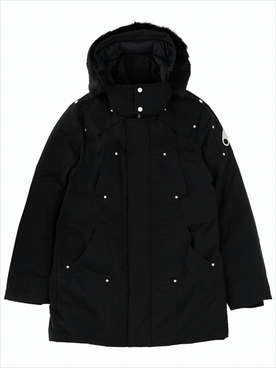 Original Shearling Parka with Detachable Fur Trim