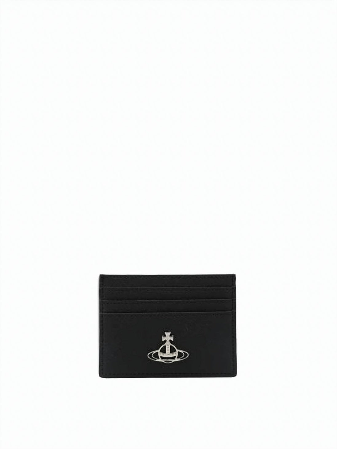 Rectangular Black Leather Cardholder