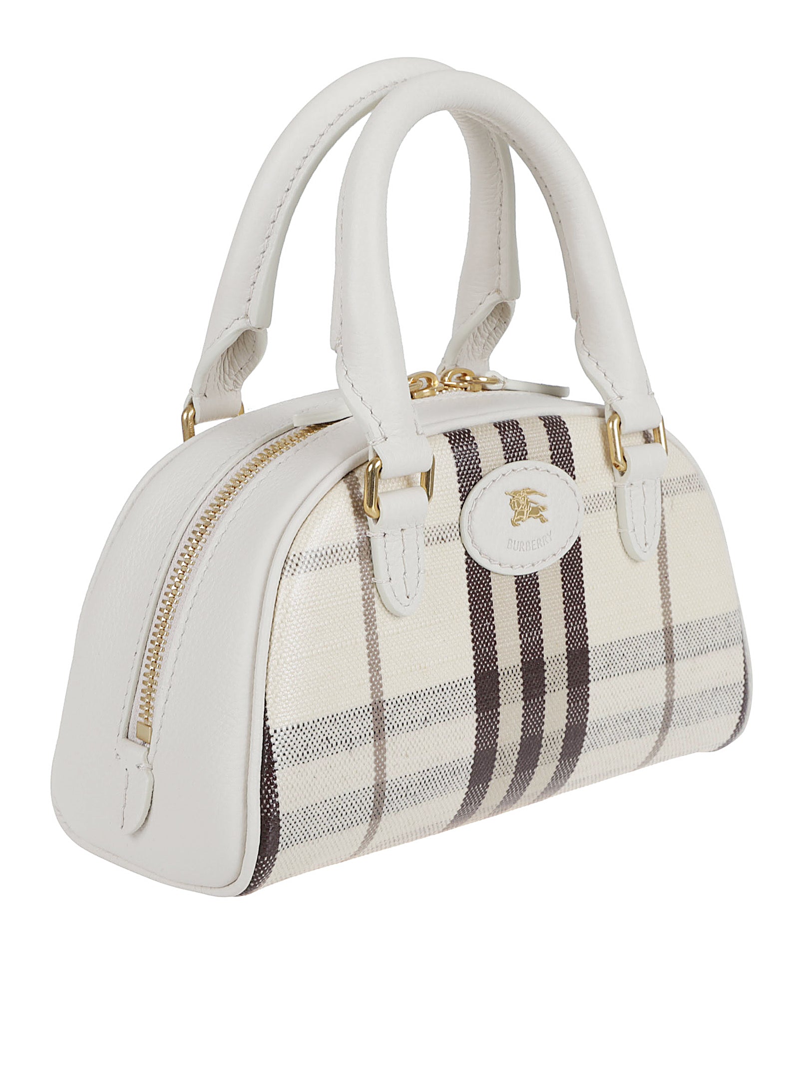 Highlands Small Top-Handle Bag in Check Pattern