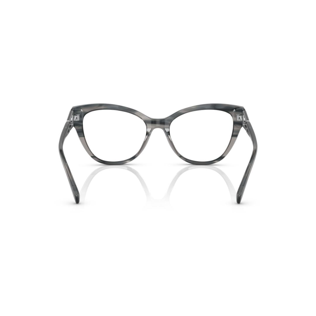 3212 Vista Translucent Grey Acetate Cat-Eye Eyeglasses