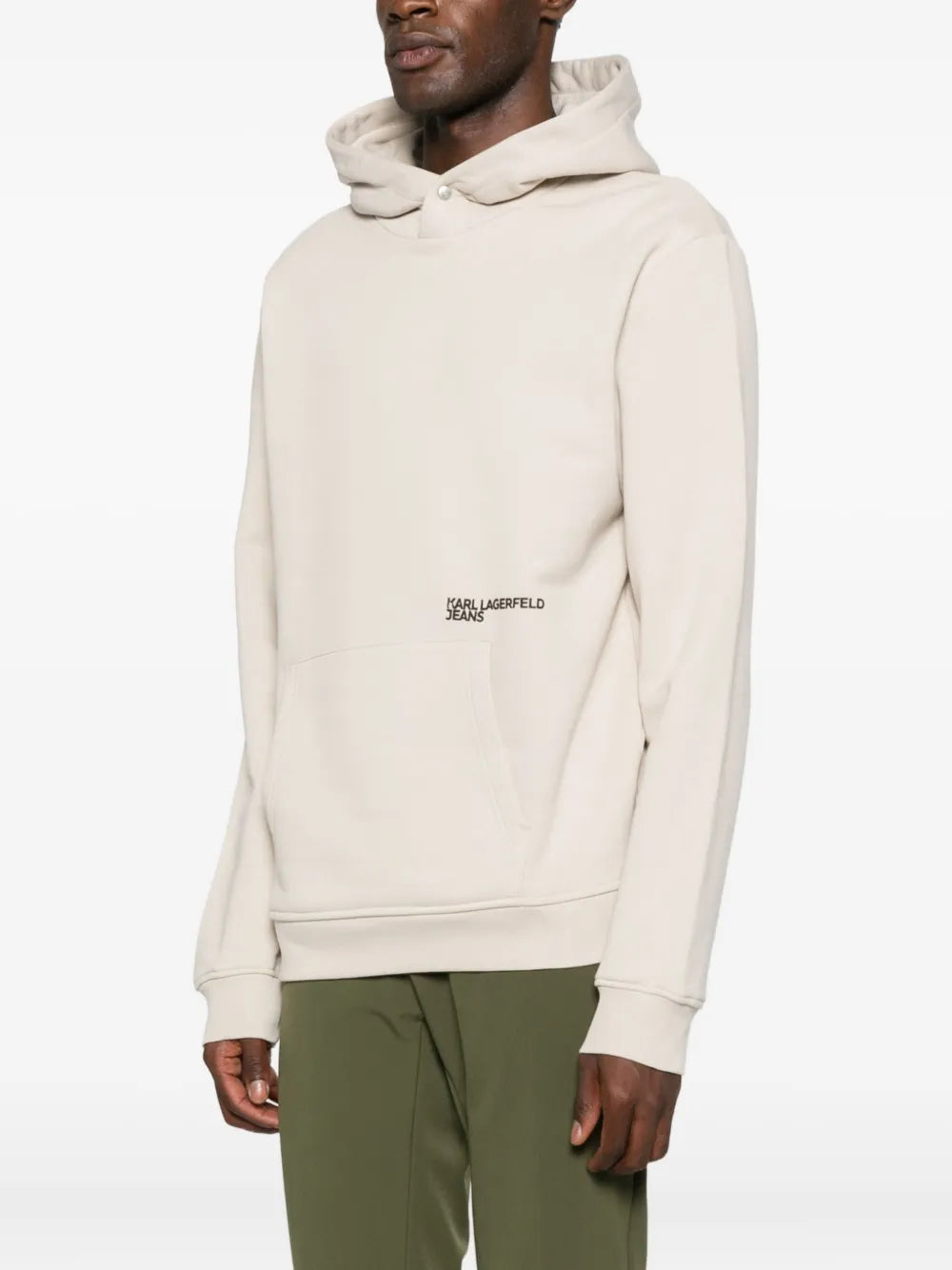 Crew Neck Sweatshirt with Subtle Branding