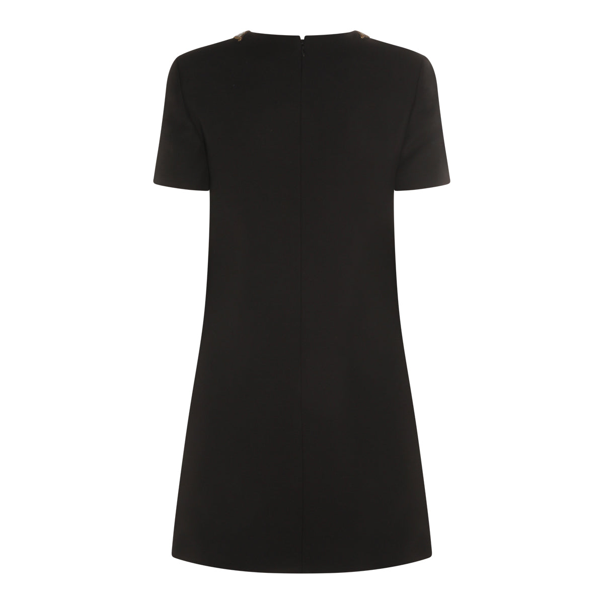 Black Wool Blend Dress