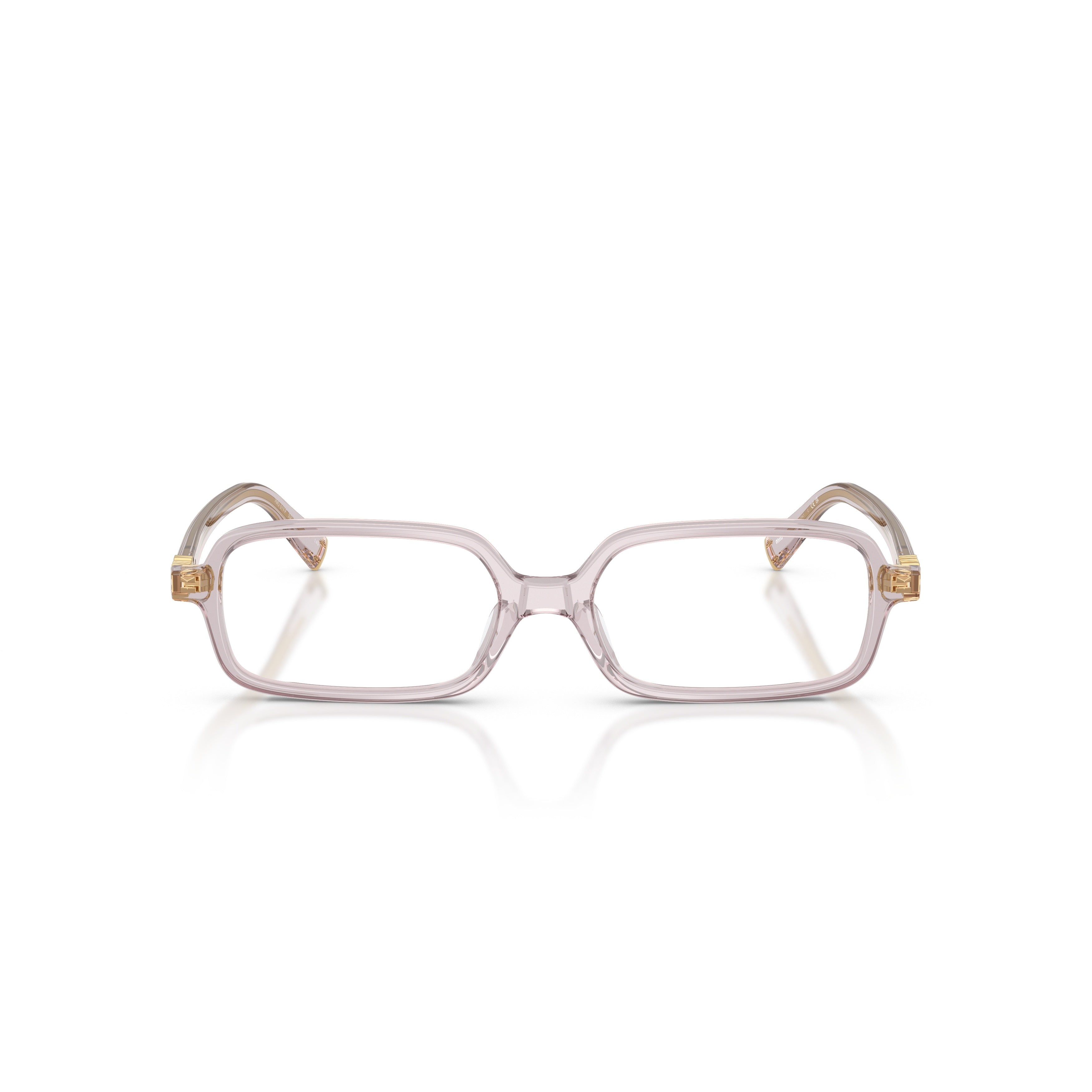 0mu 01yv Oversized Rectangular Eyeglasses