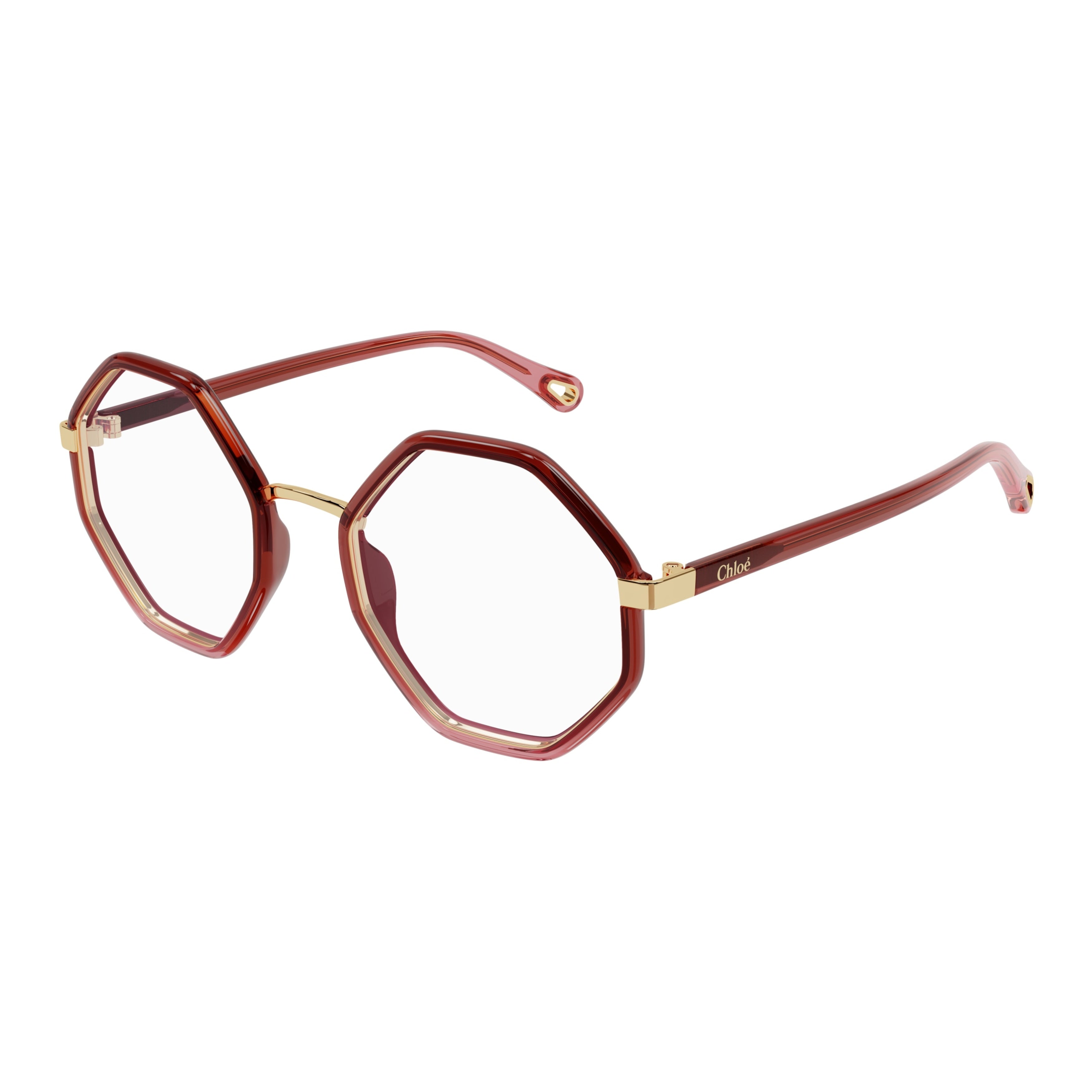 Ch0132o Octagonal Frame Sunglasses