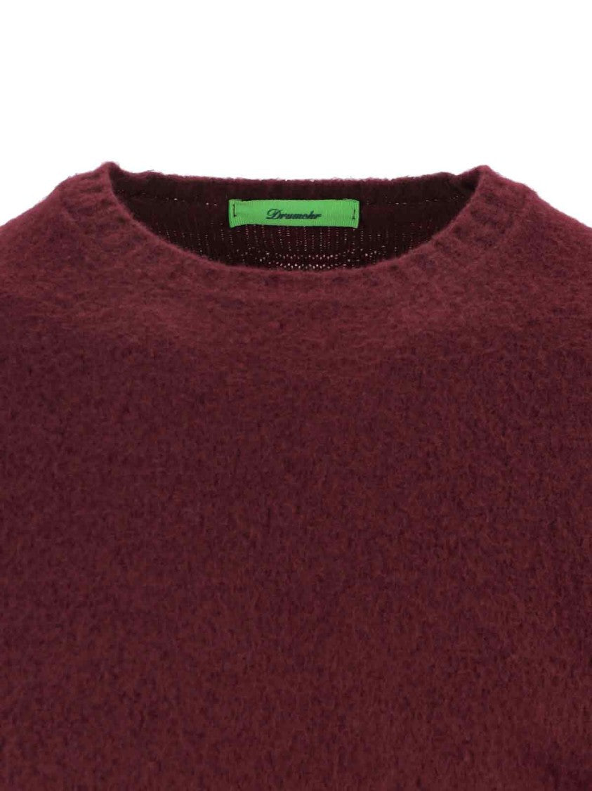 Wool Sweater – Burgundy