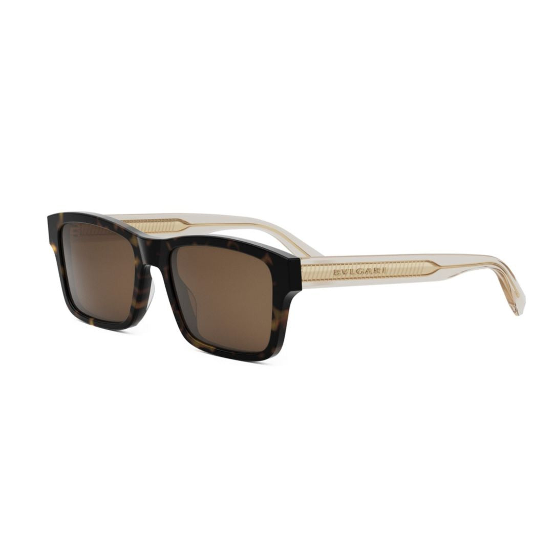 Bv40055i Tortoiseshell Rectangular Sunglasses