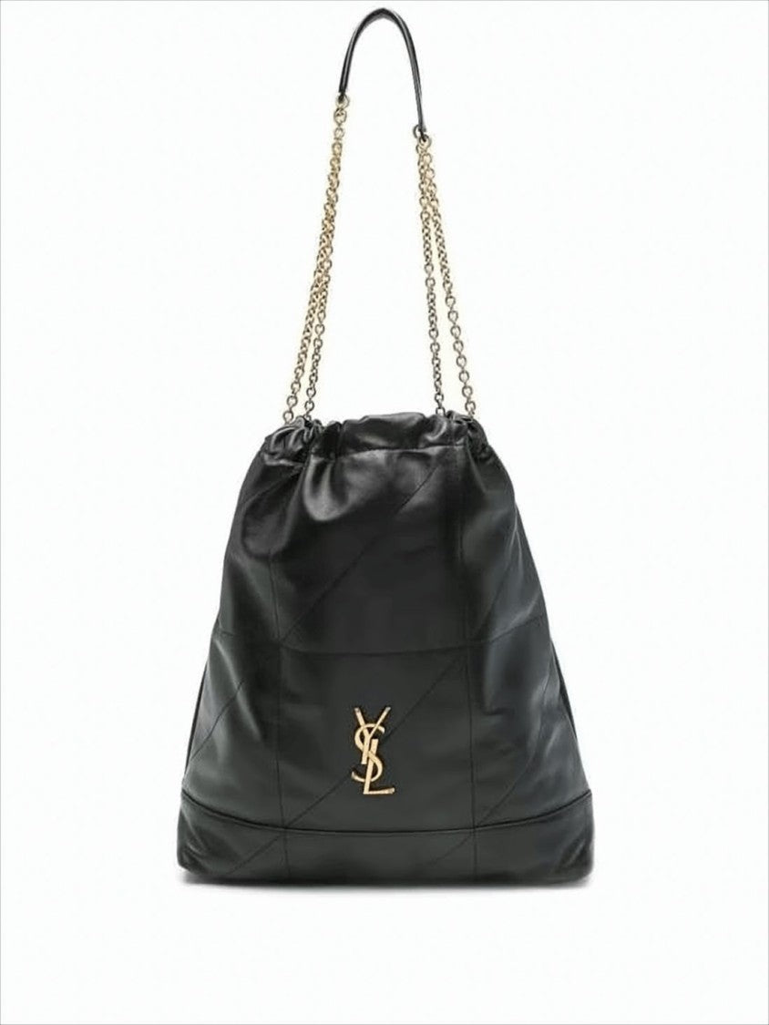 Slouchy Nappa Leather Shoulder Bag