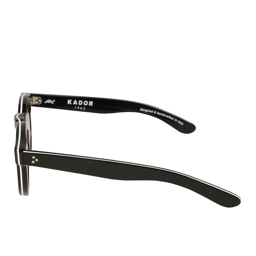 Mondo Round Frame Gradient Sunglasses with Glossy Finish