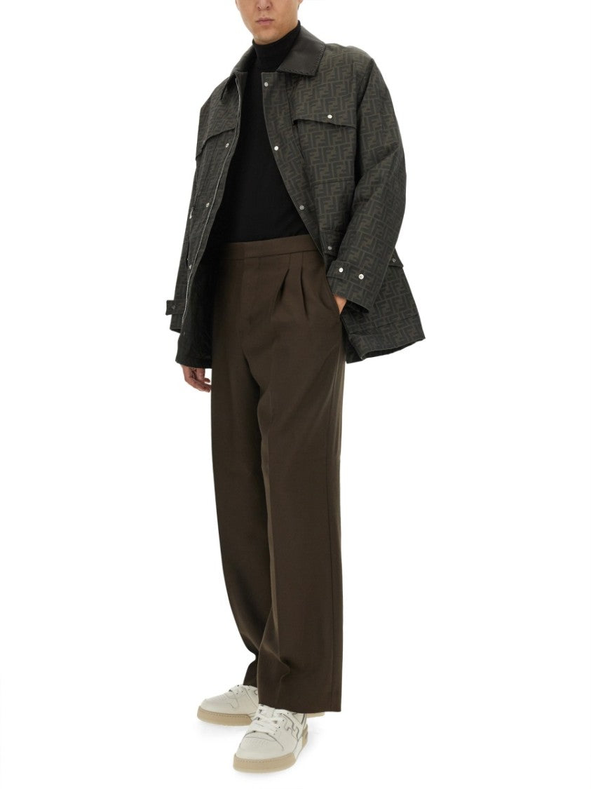 Jacquard "Ff" Blouson