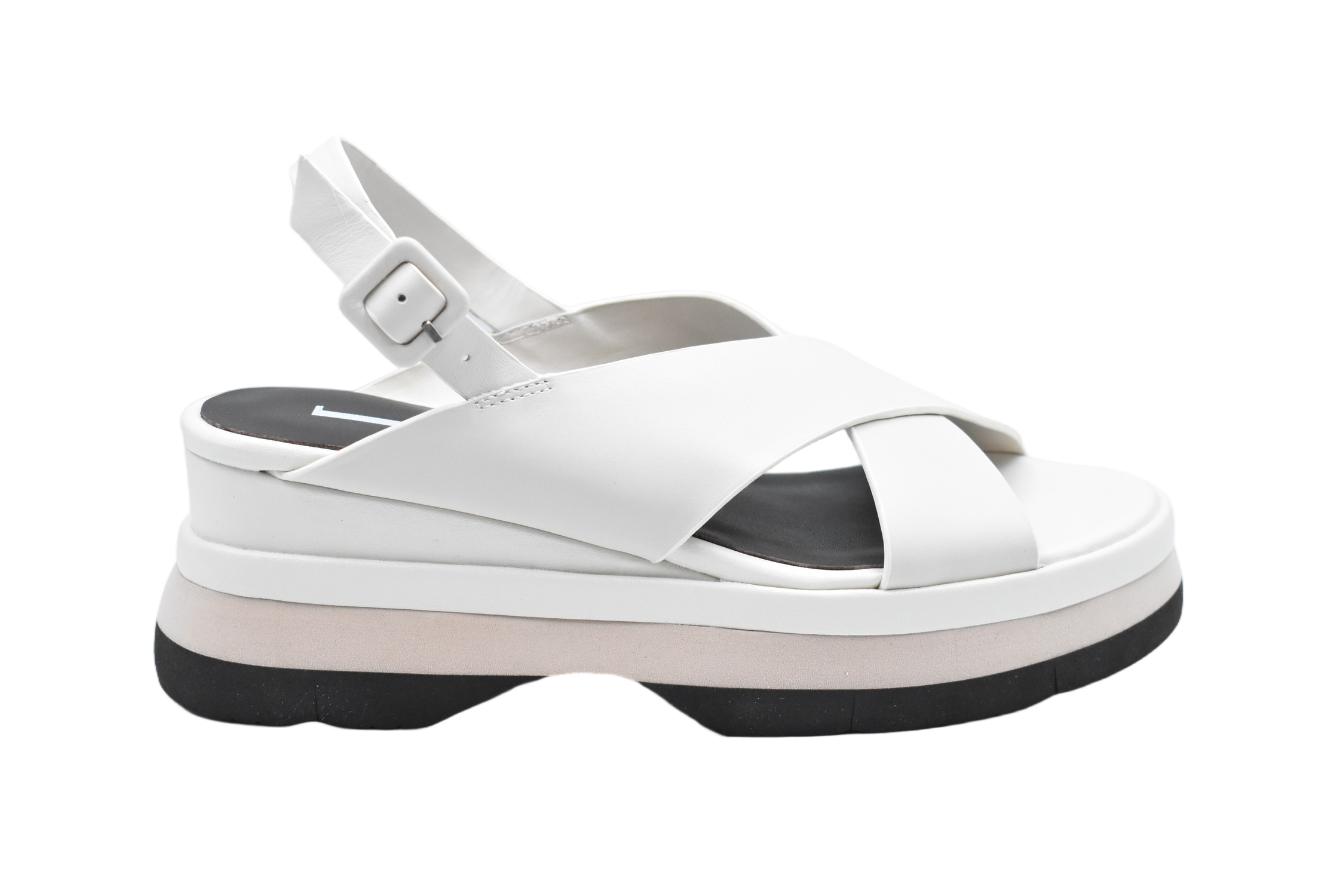 Crisscross Strap Platform Sandals