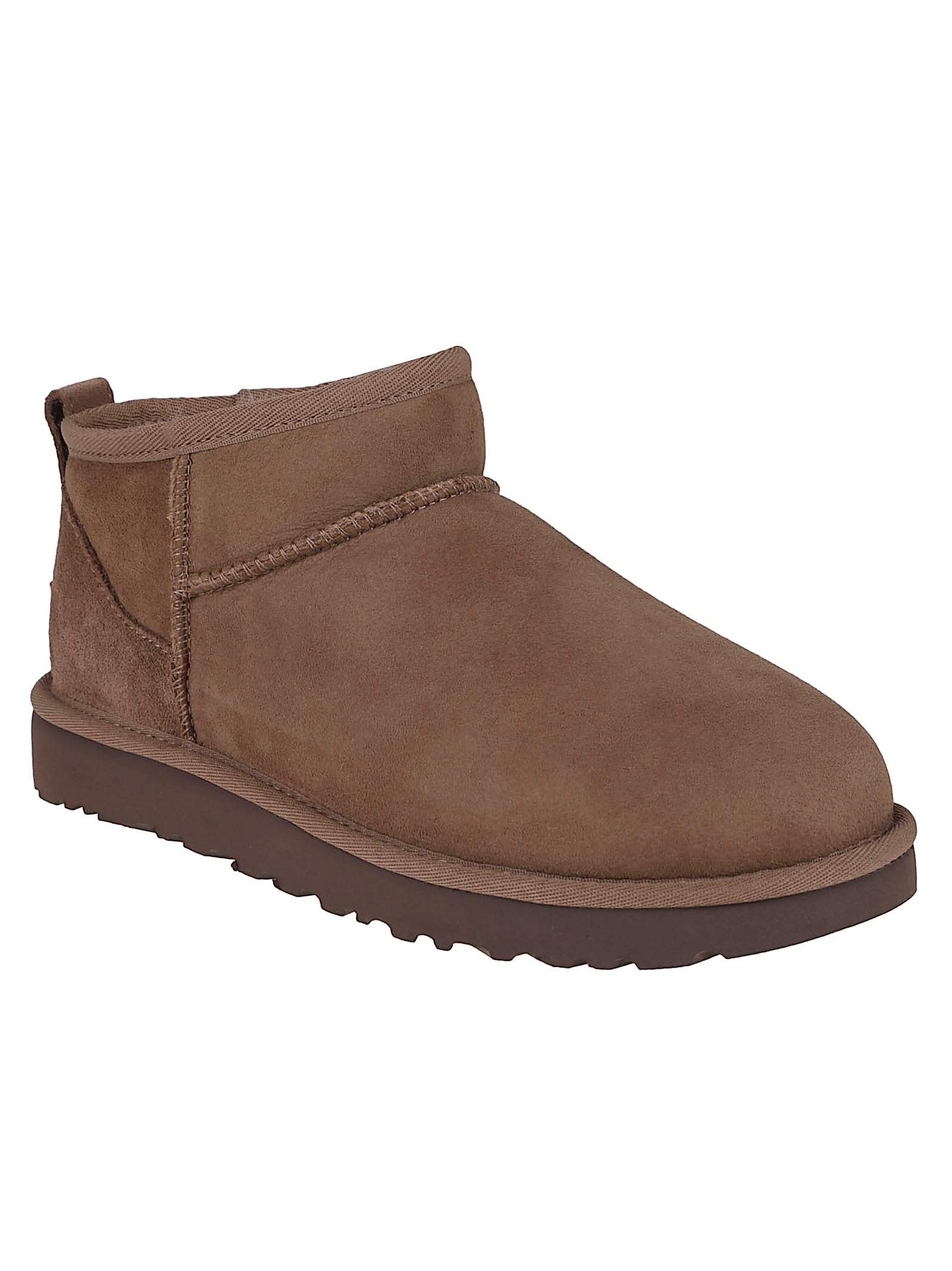Classic Mini II Ankle Boots with Suede Upper and Lightweight Sole