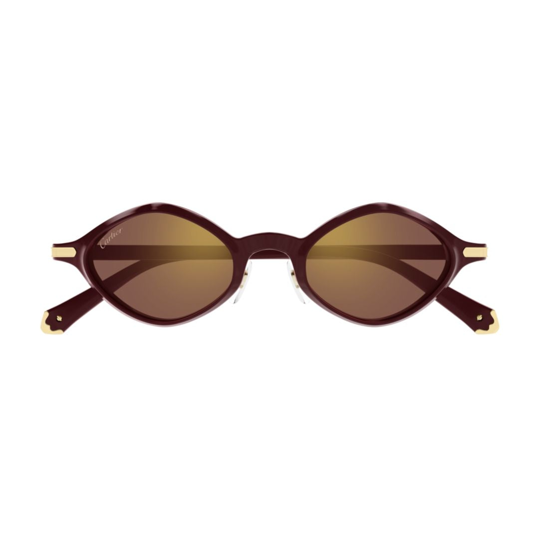 Oval Frame Sunglasses In Recycled Acetate