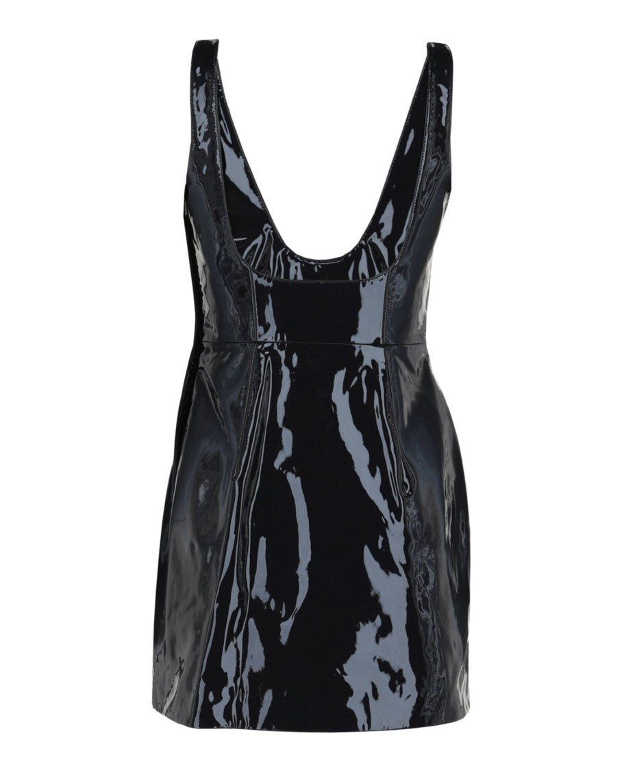 Patent Leather Mini Dress