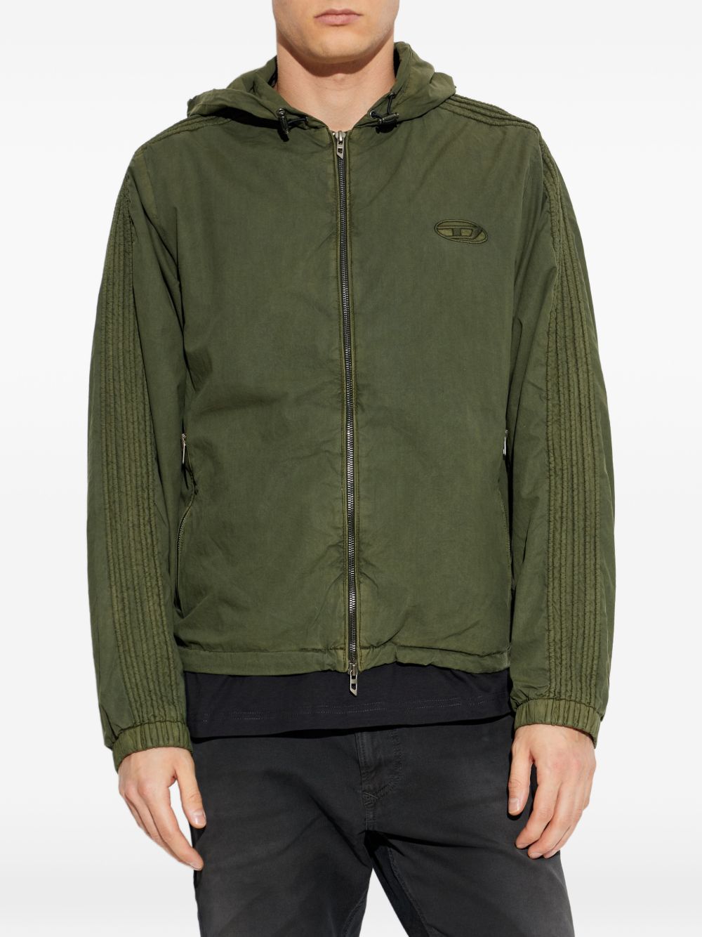 Olive Green Casual Jacket