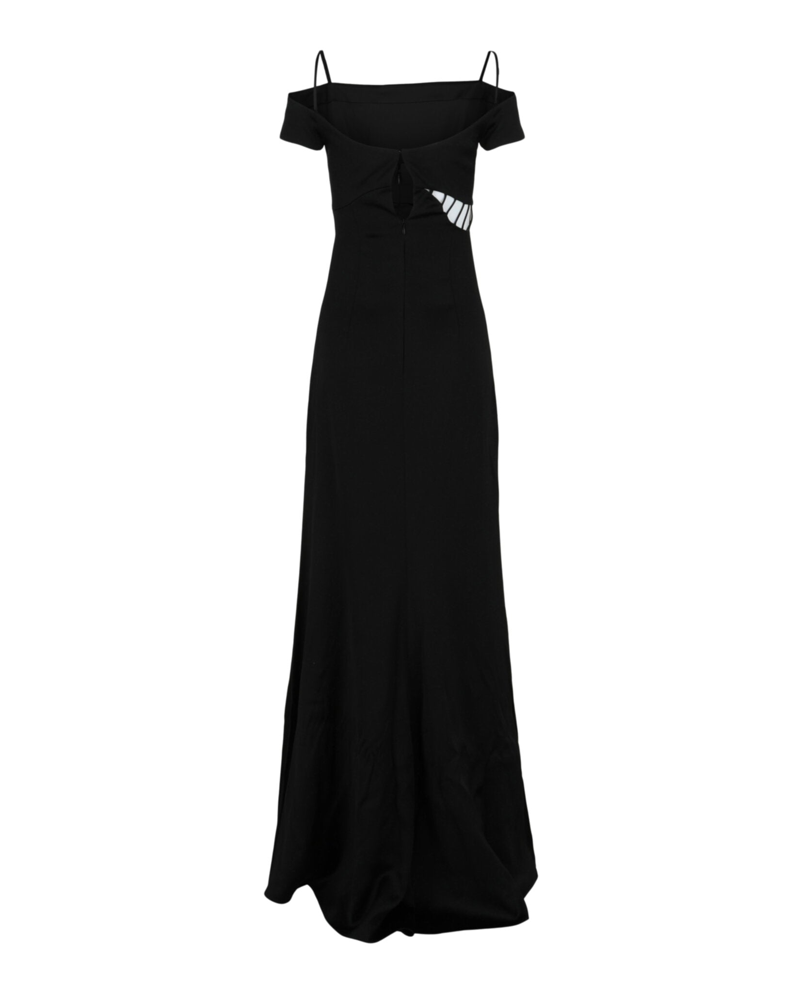 Cold Shoulder Cutout Gown