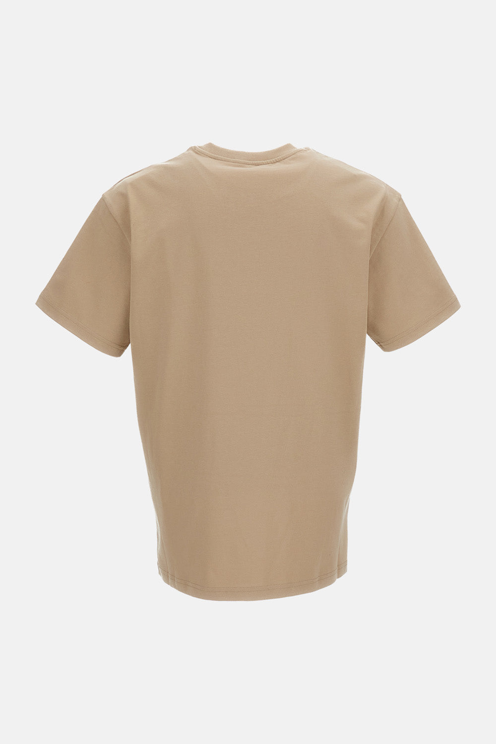 Embroidered Grosgrain Logo Crewneck T-Shirt