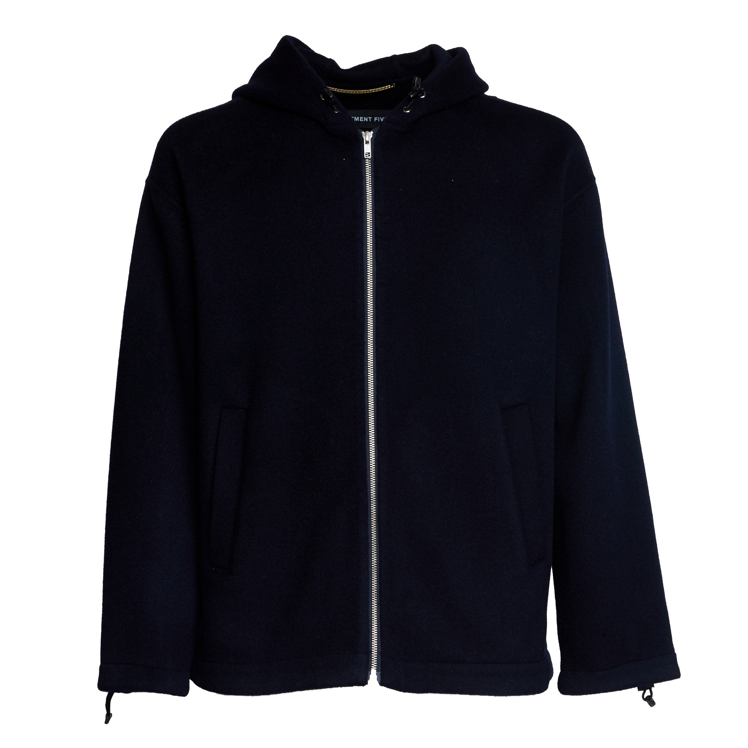 Double-Zip Wool Parka