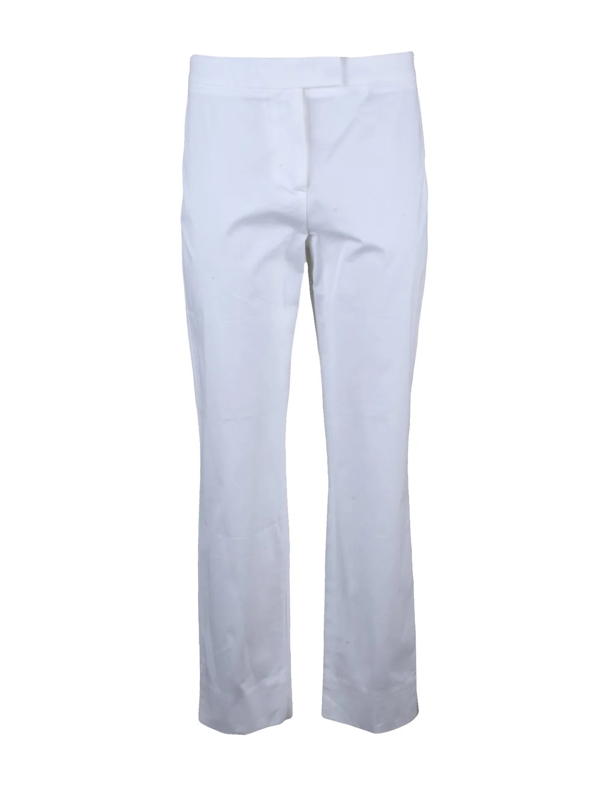 Eleventy Trousers Cotton Lyocell Elastane - White