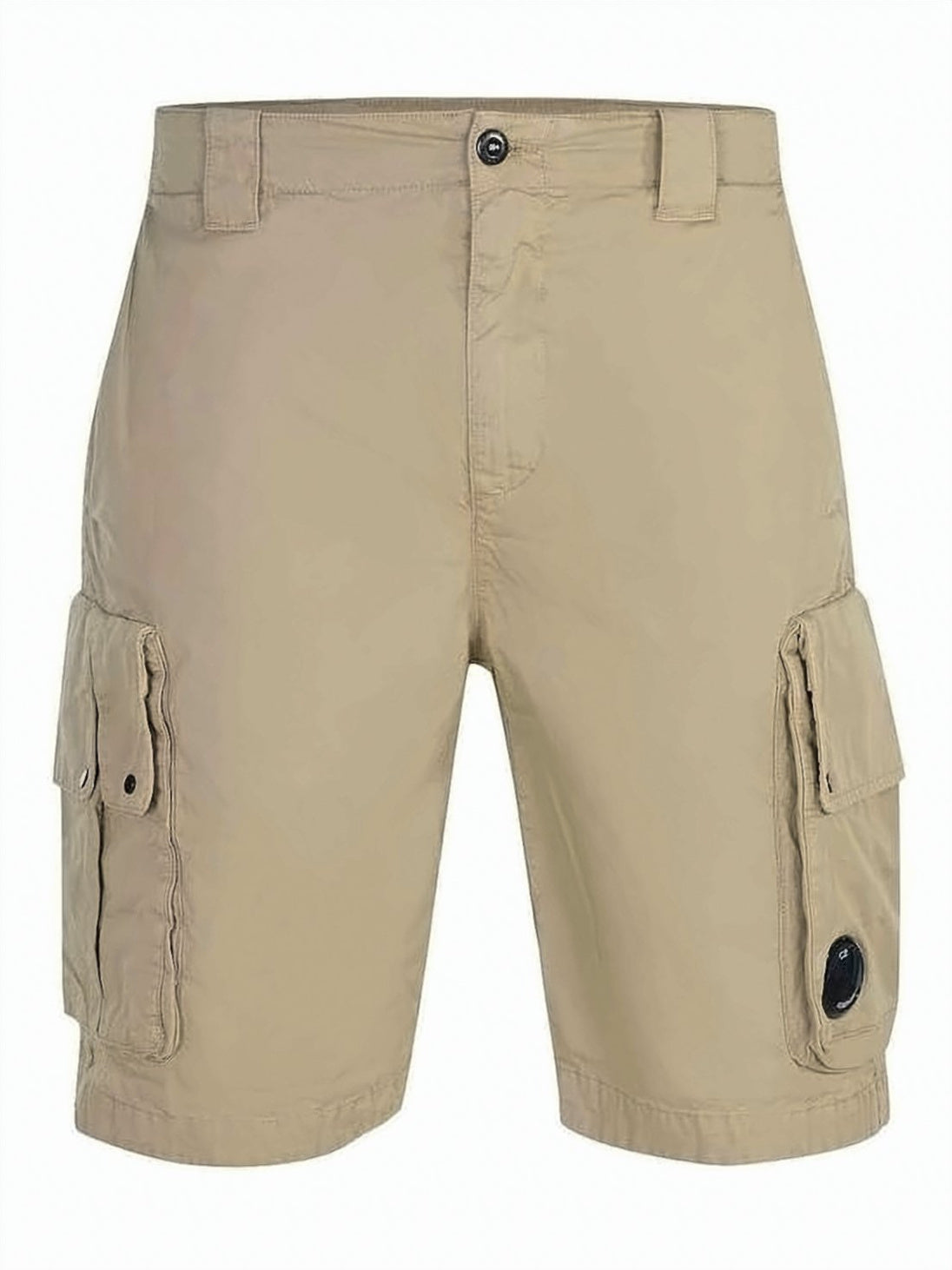 Classic Cargo Shorts With Distinctive Lens Detail