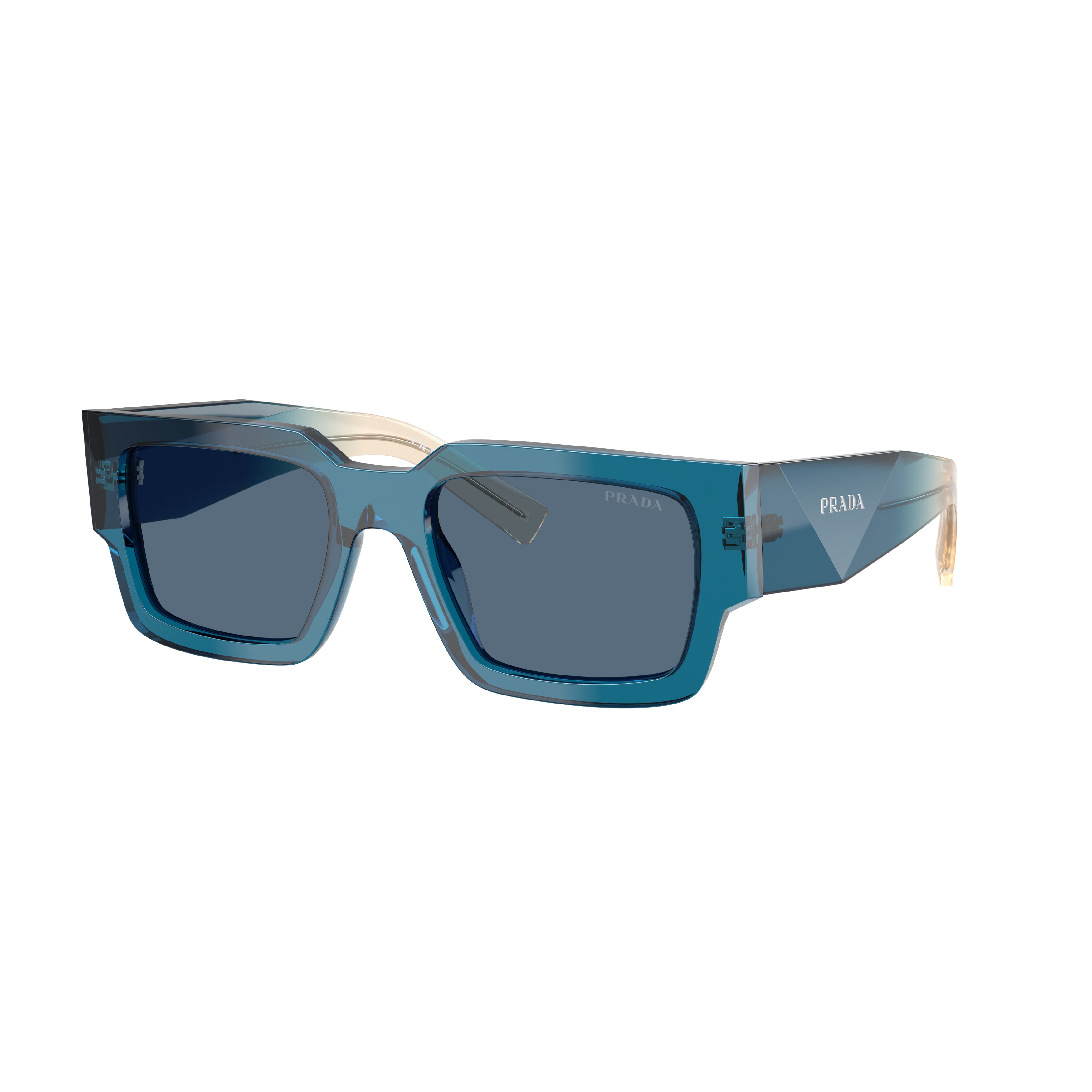 0pr B17s Rectangular Gradient Acetate Sunglasses