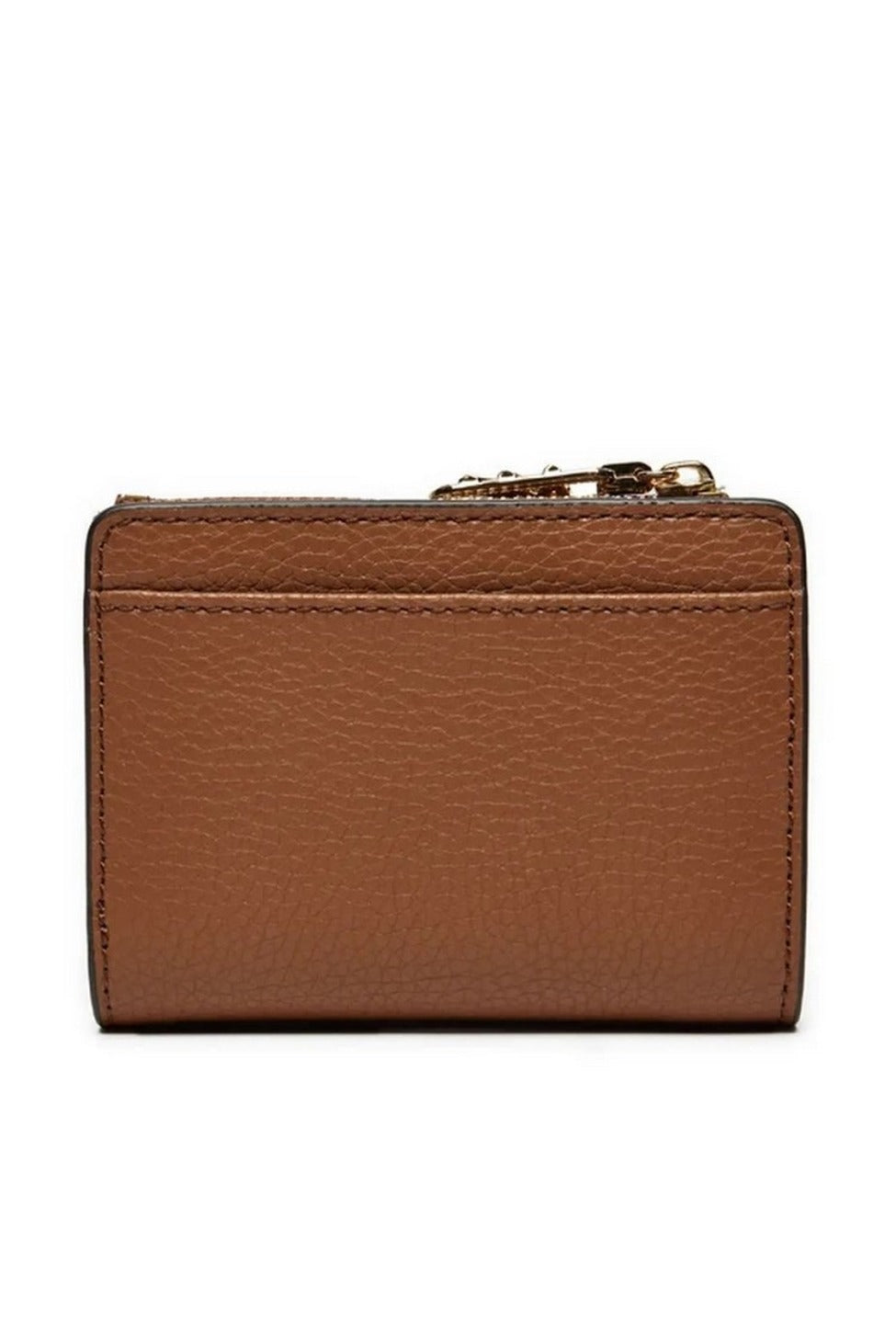 Brown Textured Leather Wallet