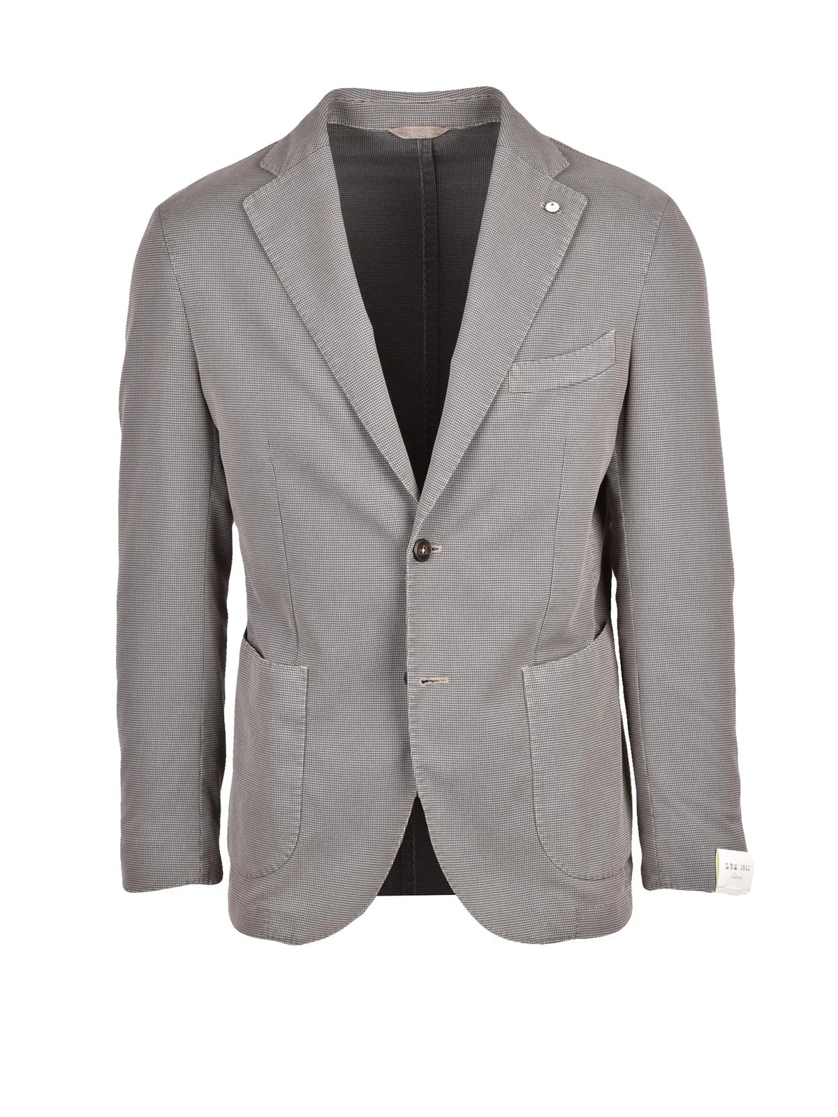 Fitted Jacket Cotton Polyamide Elastane - Taupe