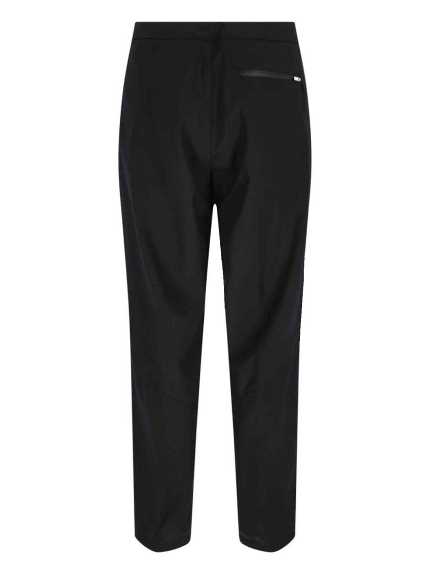 Wool Track Pants – Black