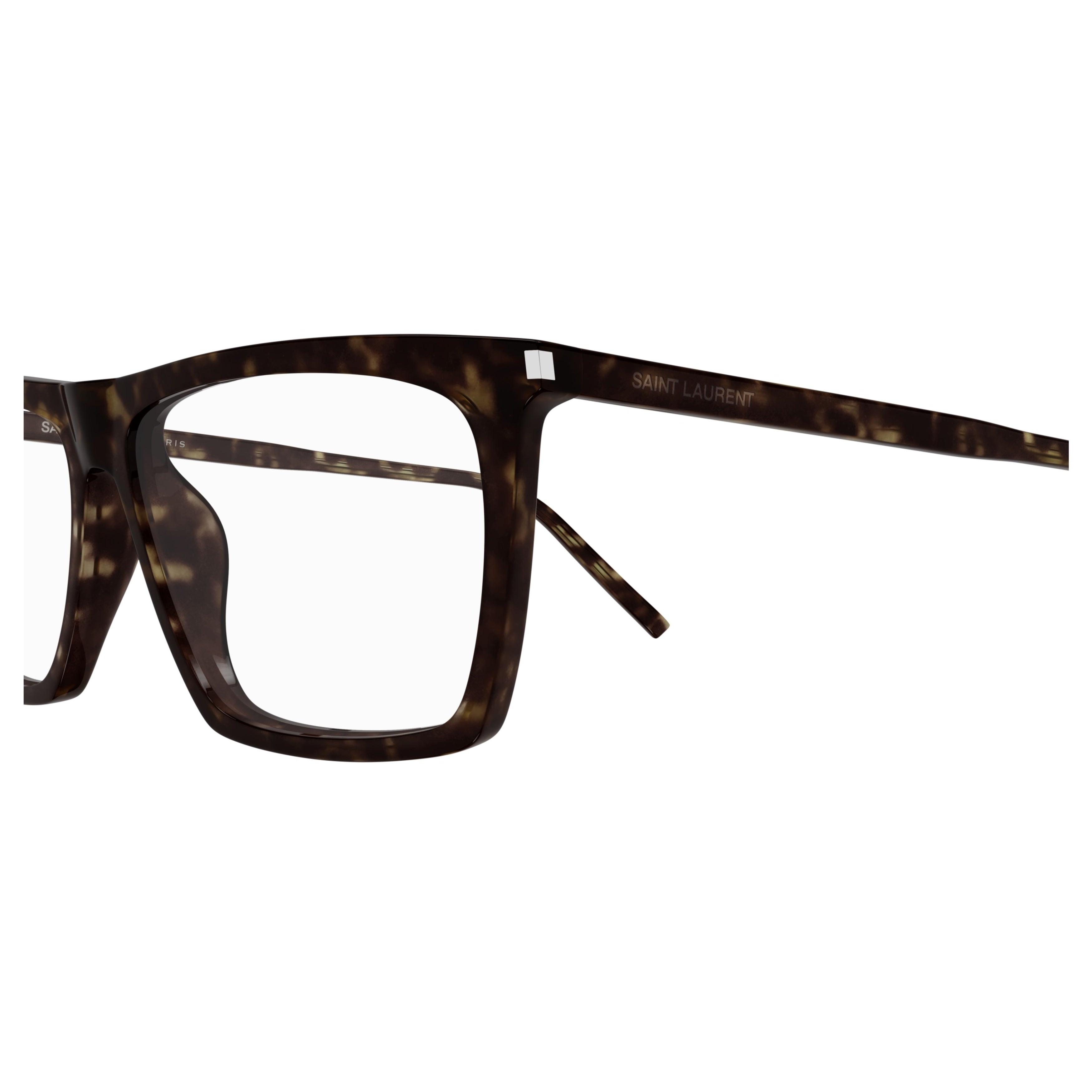 Sl 803 Rectangular Tortoiseshell Sunglasses